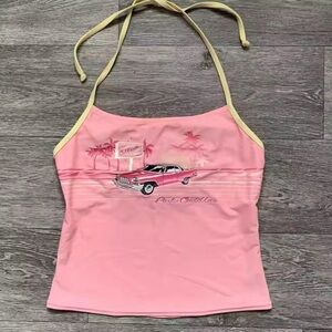 Pink tank top